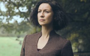 Outlander Star Caitríona Balfe Launches Limited-Edition Charity Tee to Support Refugees Worldwide