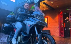 Sam Heughan Shares New Ducati Post While Performing Macbeth: ‘Bloody, bold and resolute’