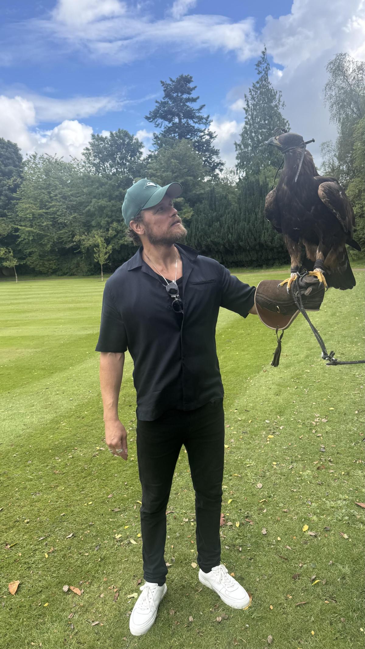 Sam Heughan and Judi Dench Give Golden Eagles Names Inspired by ‘Outlander’ and James Bond