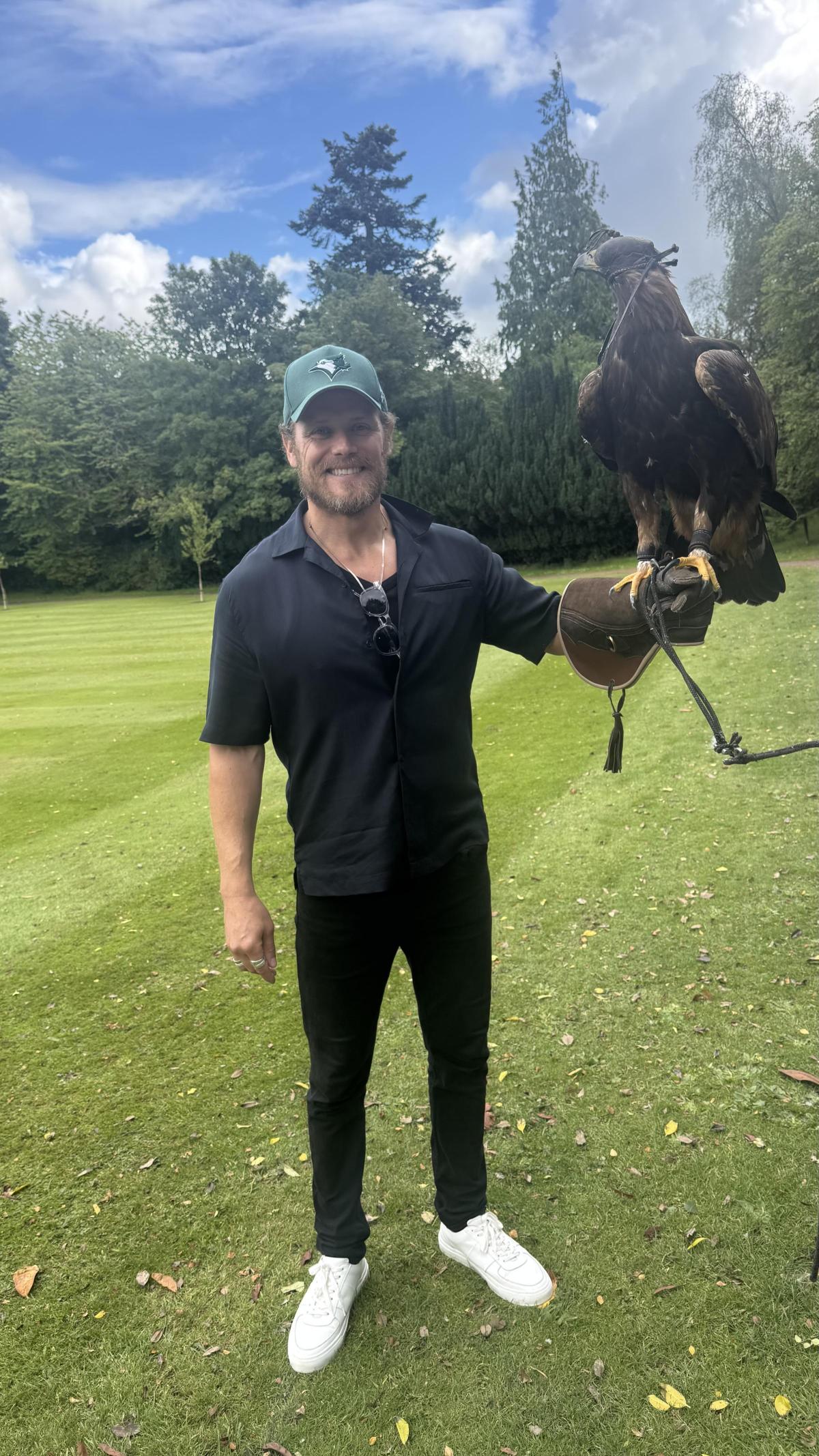 Sam Heughan and Judi Dench Give Golden Eagles Names Inspired by ‘Outlander’ and James Bond