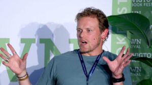 Outlander star Sam Heughan Brings Wigtown Book Festival to a “Terrific” Finale